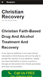Mobile Screenshot of christiandrugandalcoholtreatmentrecovery.com